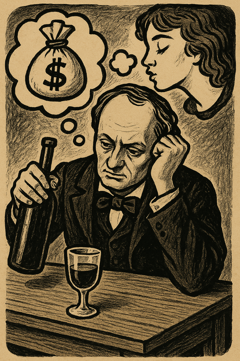 Le vin du solitaire (Baudelaire)